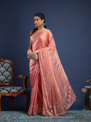 Embroidered Chiffon Saree