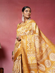 Printed Art-Tusser Saree