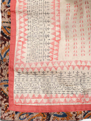 Neck Embroidered Cotton Blend Unstitched Suit With Dupatta