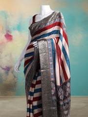 Printed Art Silk Saree