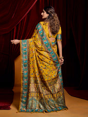 Digital Printed Art Crepe Saree