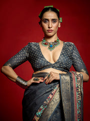 Printed Art Silk Saree