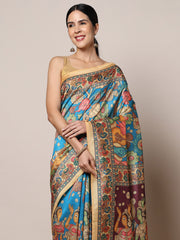 Printed Dola Silk Saree