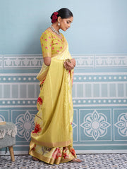 Printed Art Silk Saree