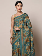 Printed Dola Silk Saree