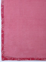 Embroidered Cotton Blend Unstitched Suit With Pant & Dupatta