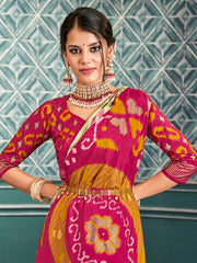 Printed Art Silk Saree