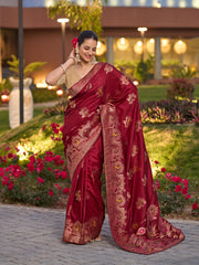 Woven Design Dola Silk Saree