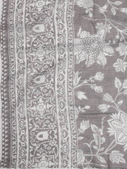Printed Cotton Blend Unstitched Suit With Dupatta