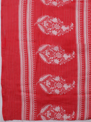 Sequence Work Cotton Blend Unstitched Suit With Dupatta