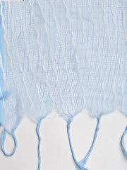 Patch Neck Cotton Blend Unstitched Suit With Dupatta