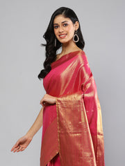Woven Border Art Silk Saree