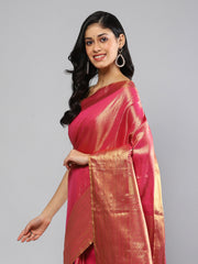 Woven Border Art Silk Saree