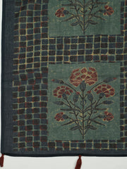 Embroidered Cotton Blend Unstitched Suit With Pant & Dupatta