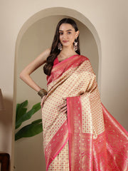 Woven Design Art Silk Saree