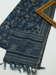 Printed Tussar Saree