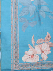 Printed Muslin Unstitched Suit With Dupatta