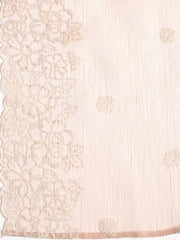 Embroidered Tissue Unstitched Suit With Dupatta