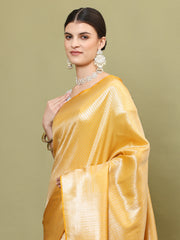 Zari Jaal Brocade Handloom Woven Saree