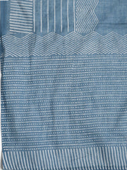 Neck Embroidered Cotton Blend Unstitched Suit With Dupatta