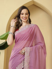 Sequence Work Georgette Saree