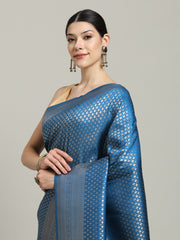 Zari Jaal Art Silk Woven Saree