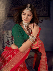 Printed Art Silk Saree