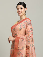 Zari Jaal Art Silk Woven Saree