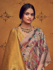 Printed Art Silk Saree