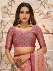 Printed Art Silk Saree