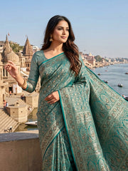 Woven Design Art Silk Banarasi Saree