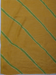 Printed Cotton Blend Unstitched Suit With Dupatta