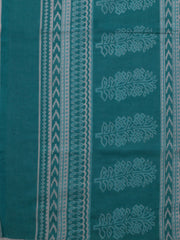 Printed Cotton Blend Unstitched Suit With Dupatta