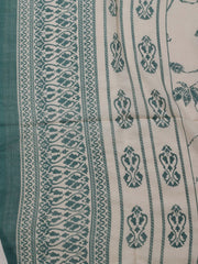 Printed Cotton Blend Unstitched Suit With Dupatta