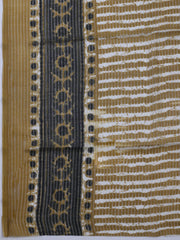 Printed Cotton Blend Unstitched Suit With Dupatta