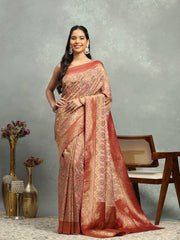 Printed Art Silk Saree