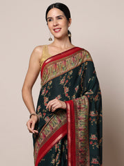 Printed Dola Silk Saree