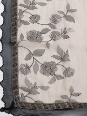 Embroidered Tissue Unstitched Suit With Dupatta