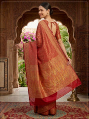 Woven Design Art Silk Banarasi Saree