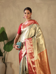 Woven Design Art Silk Saree