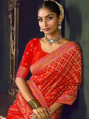 Woven Design Dola Silk Saree