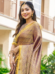 Woven Design Art Silk Saree