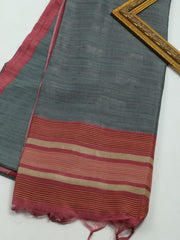 Printed Tussar Saree