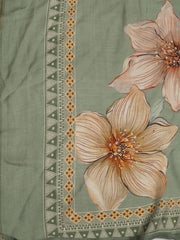 Printed Muslin Unstitched Suit With Dupatta