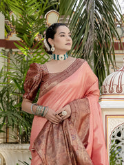 Kanjivaram Art Silk Woven Saree