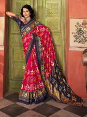 Printed Tussar Saree