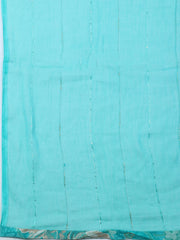 Neck Embroidered Cotton Blend Unstitched Suit With Dupatta