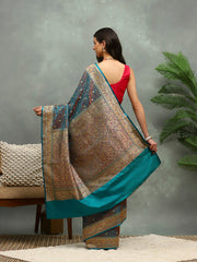 Jamavar Banarasi Woven Saree