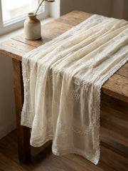 Printed Cotton Blend Unstitched Suit With Pant & Dupatta