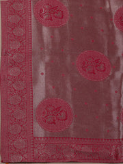 Kanjeevaram Chanderi Unstitched Suit With Dupatta